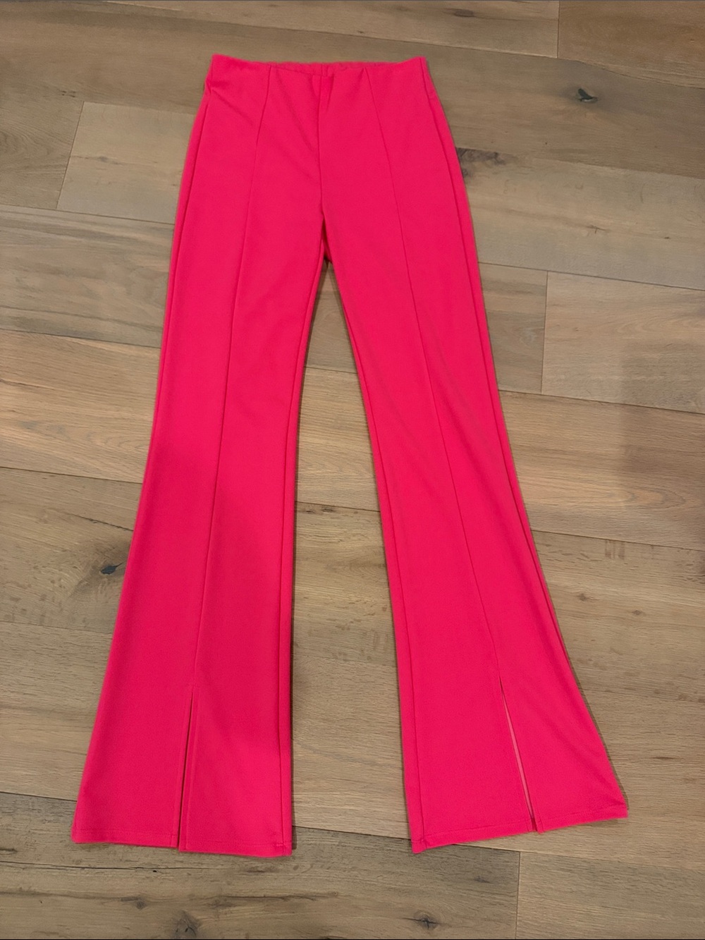 Bright Pink flare pant -s/m